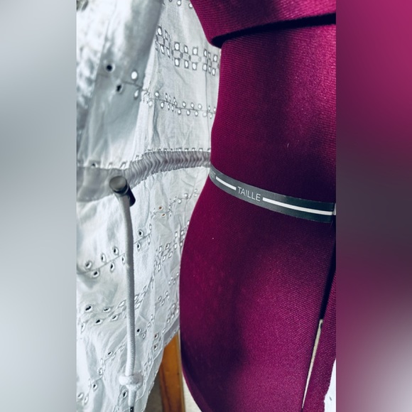 Sz 22/24 3x fits 3x 4x 5x ⭐️NEW Maurices Brand Eyelet Shirt Jacket Snap Front - Picture 8 of 11